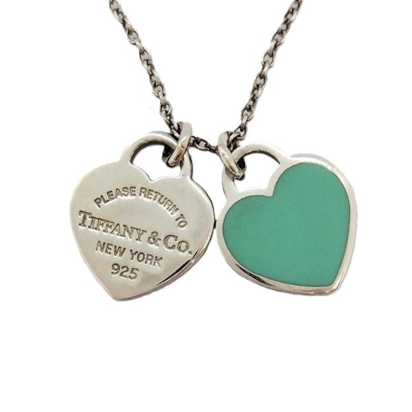 Tiffany & Co. ブルー　ダブルハート　ネックレス 2312300211.jpg