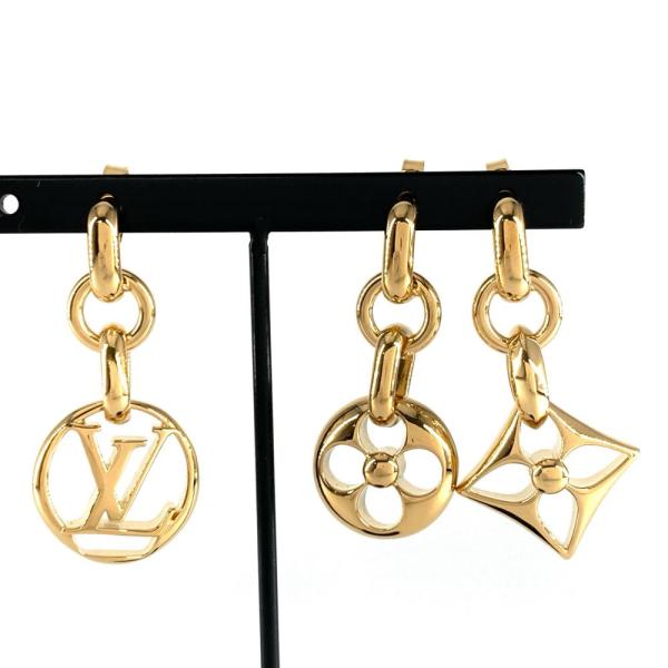 ルイヴィトン LV LOUIS VITTON ブックルドレイユ_GLD ルイーズ 楽天市場】ルイヴィトン ピアス アクセサリー ブックル ドレイユ