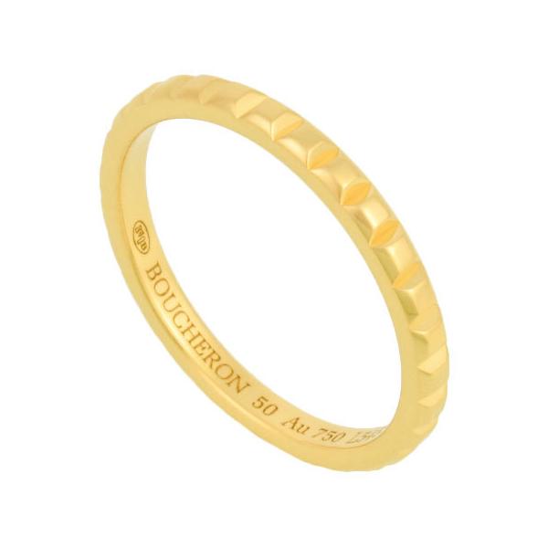 BOUCHERON（ブシュロン） キャトル クルドパリ リング K18YG #50