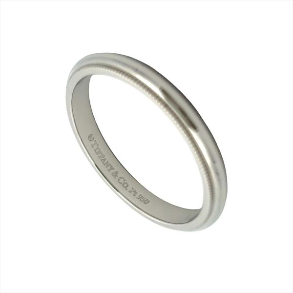 TIFFANY&Co.（ティファニー） ミルグレイン リング 指輪 約20号 Pt950