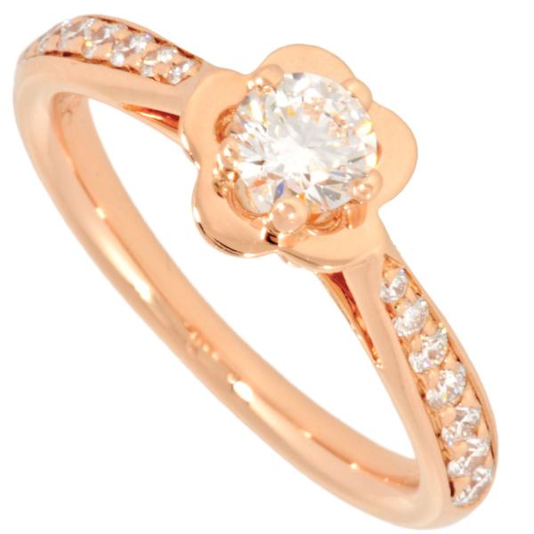 CHANEL（シャネル） カメリア リング 指輪 ダイヤモンド 0.26ct #49