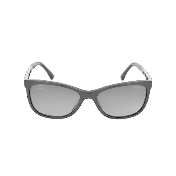 CHANEL（シャネル） マトラッセ サイドチェーン サングラス ブラック