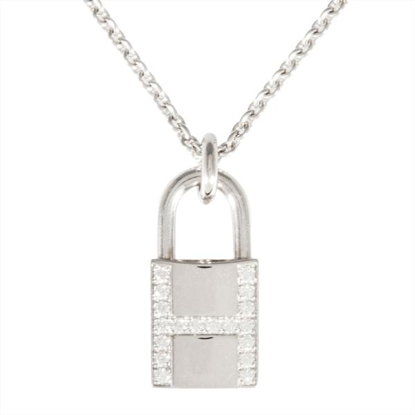 HERMES（エルメス） アミュレット カデナ ネックレス K18WG 9.4g 