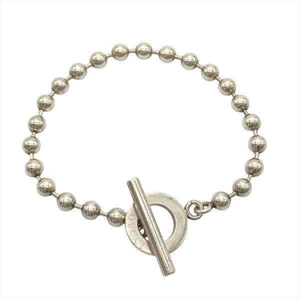 グッチ K18 Gチェーンブレスレット GUCCI（グッチ） 《クーポン》グッチ ブレスレット ボールチェーン