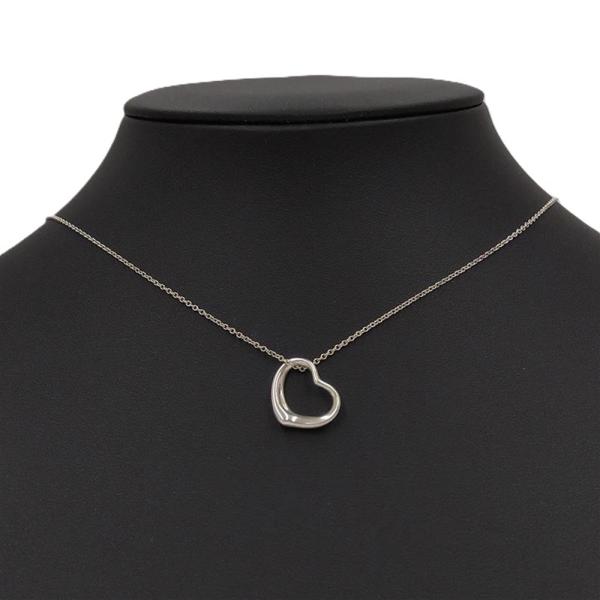 TIFFANY & Co. ペレッティオープンハートネックレスAG925 Elsa Peretti ティファニー Tiffany&Co. オープンハート 15mm