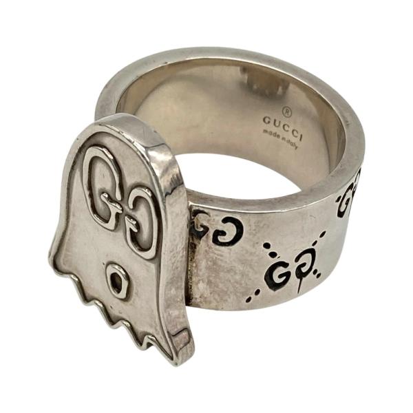 GUCCI グッチ ゴースト リング 指輪 SV925 24.1g ロゴ 約25号