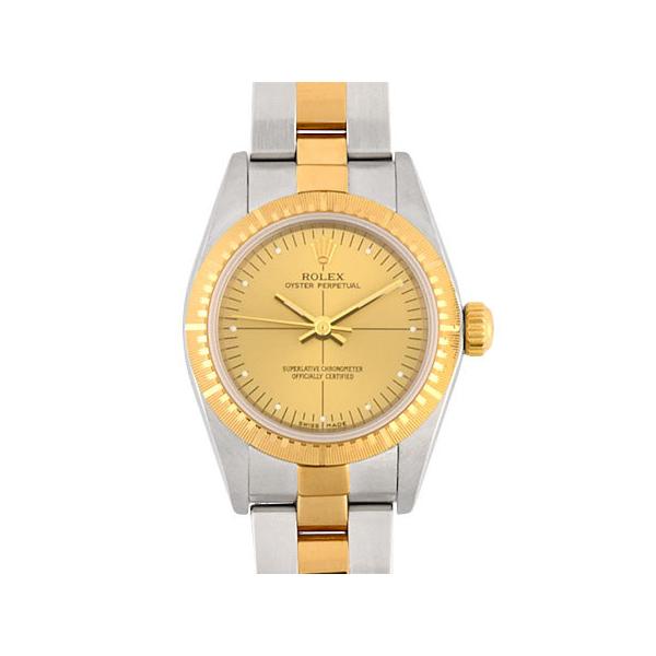 ROLEX（ロレックス） オイスターパーペチュアル ゼファー 76243 YG×SS