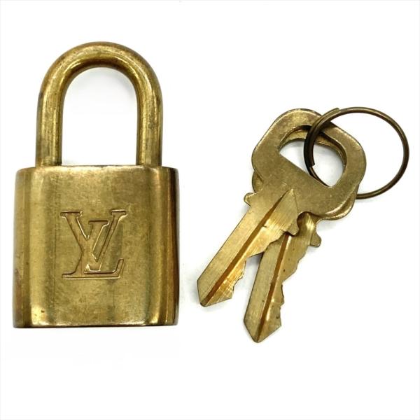 【展示品】ルイヴィトン パドロック ゴールド ネックレス R10000 LOUIS VUITTON - ルイヴィトン パドロック 南京錠 ネックレスの
