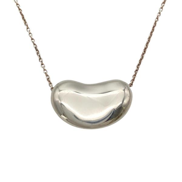 ティファニー Tiffany&amp;Co. ラージ ビーン ネックレス SV925 8.1g シルバー エルサペレッティ 20mm レディース