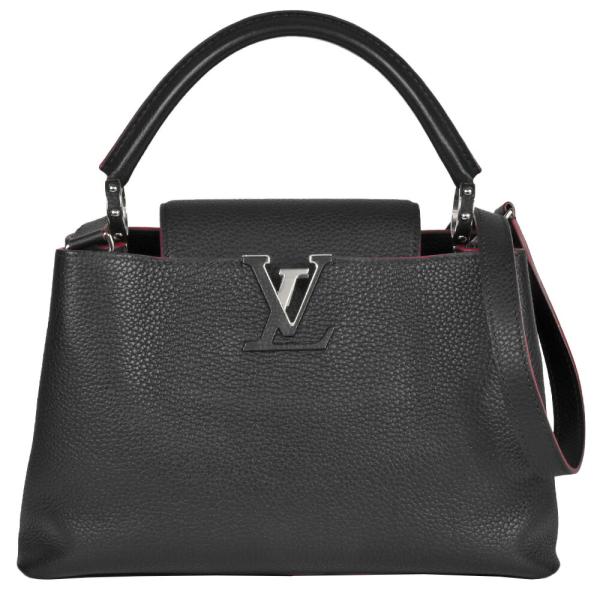 美品　ルイヴィトン　モノグラム　カプシーヌ　レザー　2way ショルダーバッグ LOUIS VUITTON ルイヴィトン カプシーヌ PM (MM) ショルダーストラップ