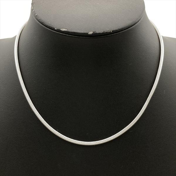 MIKIMOTO（ミキモト） デザイン チェーン ネックレス K18WG 6.8g