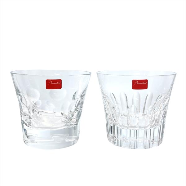 バカラ（Baccarat） ベルーガ エトナ ロックグラス ペアセット グラス