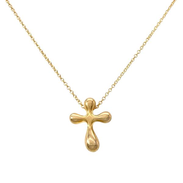 Elsa Peretti ティファニー Tiffany&Co. スモールクロス ネックレス