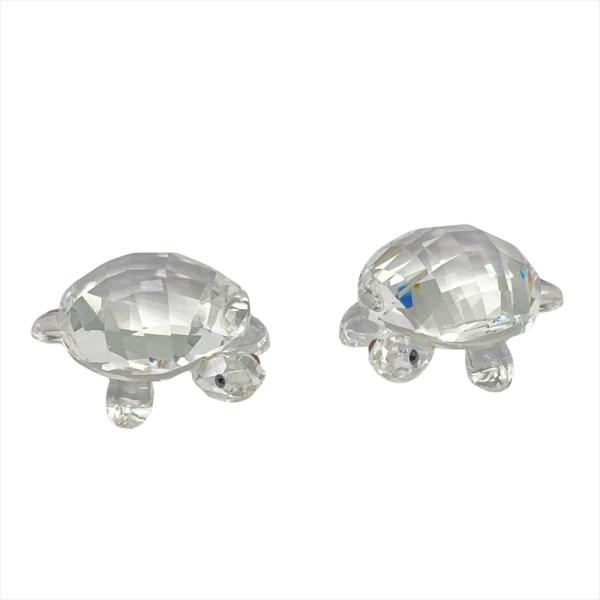 SWAROVSKI（スワロフスキー） ベイビータートル 2匹セット オブジェ