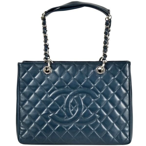 CHANEL（シャネル） CHANEL GST チェーン トートバッグ キャビアスキン