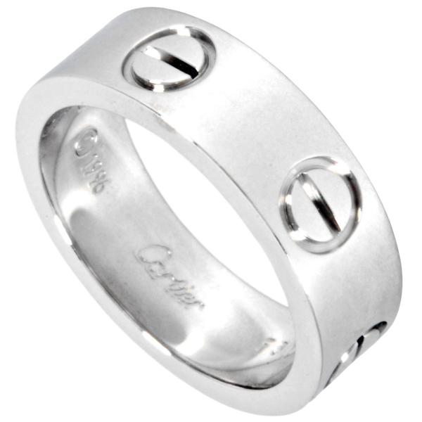 F*C様 美品　Cartier ラブリング 49 Cartier（カルティエ） ラブリング リング 指輪 #49 K18WG 7.9g