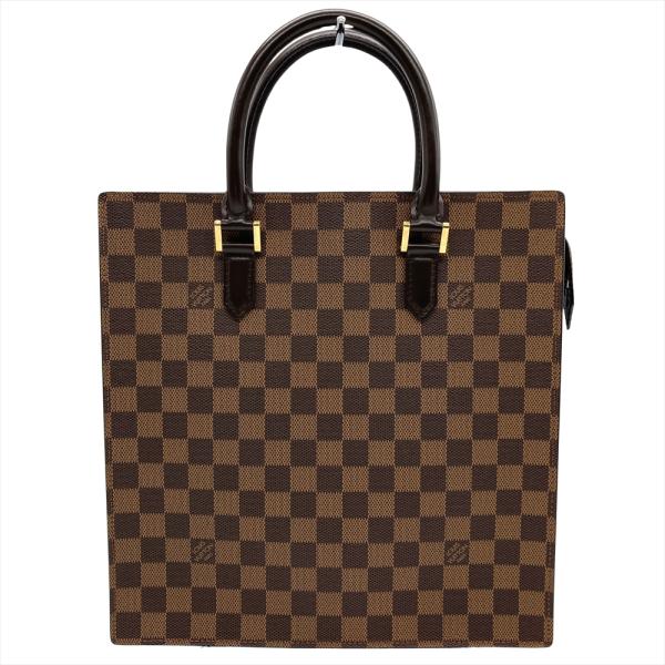 週末限定10%オフ❤️ダミエパターン ブラウンハンドバッグ サック・プラ ルイヴィトン LOUIS VUITTON サックプラ ハンドバッグ