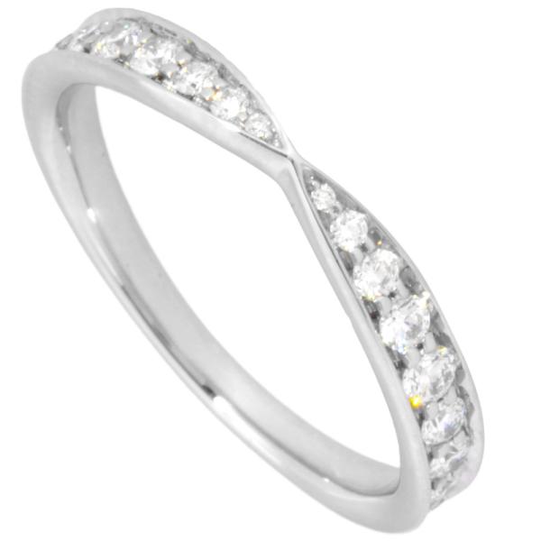 【美品】ティファニー ハーモニー ダイヤモンド リング Pt950 6号 指輪 TIFFANY&Co. ティファニー Tiffany&Co. ハーモニー リング 指輪