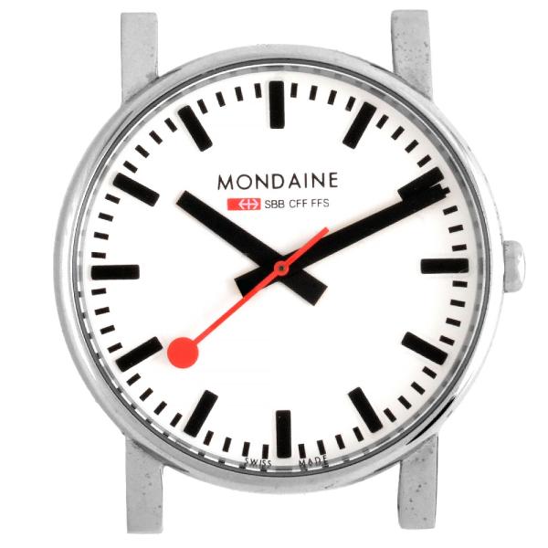 値下げ 稼働★美品★MONDAINE シルバーホワイト QZメンズ腕時計 値下げ 稼働☆美品☆MONDAINE シルバーホワイト QZメンズ腕時計