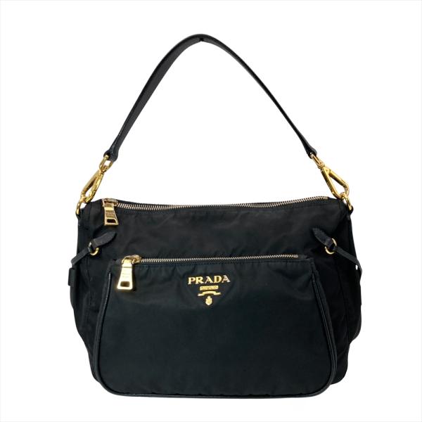 PRADA（プラダ） ショルダーバッグ 2WAY ナイロン BR4080 ブラック