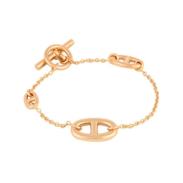 HERMES エルメス シェーヌダンクル ファランドール ブレスレット HERMES エルメス シェーヌダンクル ファランドール ブレスレット