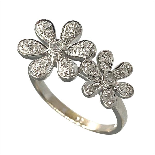 Folli Follie（フォリフォリ） フラワー リング 指輪 ダイヤモンド