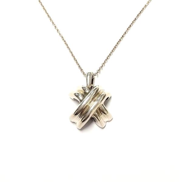TIFFANY&Co.（ティファニー） シグネチャー クロス ネックレス SV925