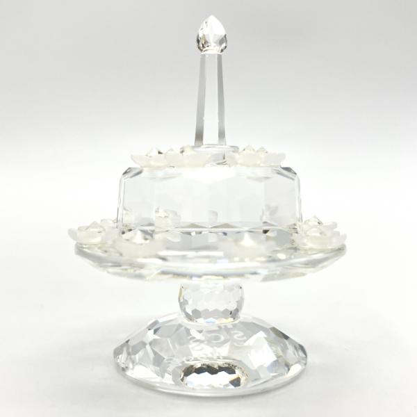 SWAROVSKI スワロフスキー バースデーケーキ SCS5周年記念