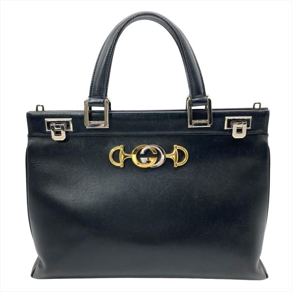 GUCCI（グッチ） ズゥミ ミディアム トップハンドル ハンドバッグ