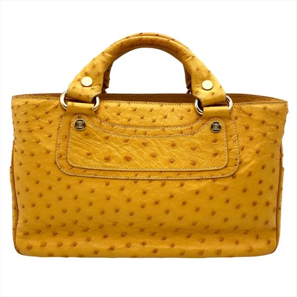 CELINE（セリーヌ） ブギーバック ハンドバッグ オーストリッチ