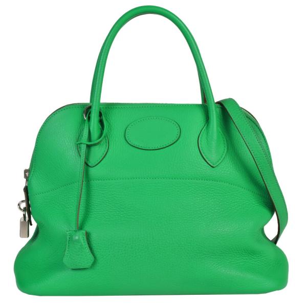 エルメス HERMES ボリード31 ハンドバッグ 2WAY トリヨンクレマンス □P刻印(2012年製造)刻印 ミント シルバー金具