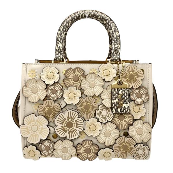 COACH（コーチ） ローグ 25 カラーブロック ウィズ ティー ローズ