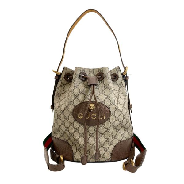 GUCCI（グッチ） シェリーライン キャットヘッド 2Way リュック GG