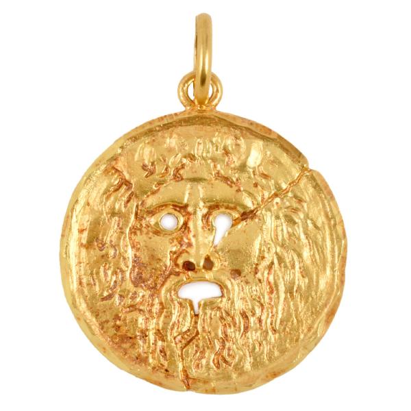 750YG デザインペンダント (カタツムリモチーフ) 品番p21-324