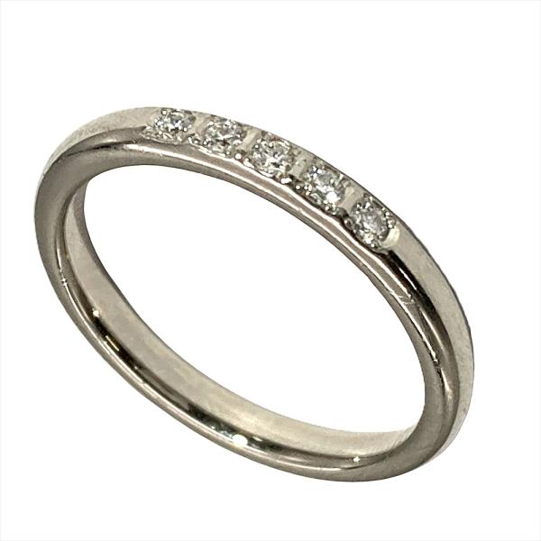 ラザール ダイヤモンド 0.07ct リング Pt950 9号 ラザール LAZARE リング 指輪 ダイヤモンド 0.07ct 約9号 Pt950 3.7g