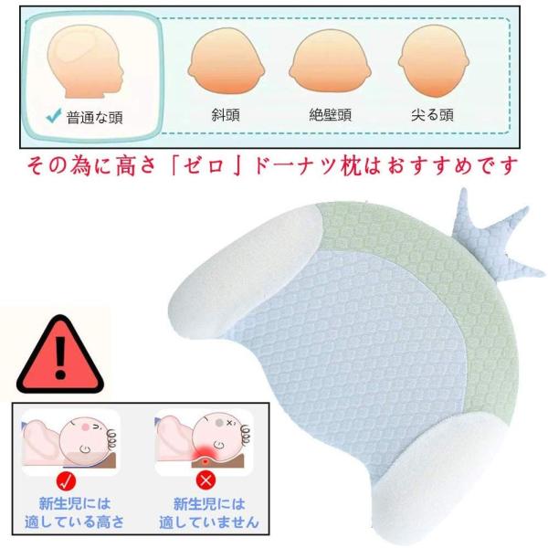 Jteng ベビー枕 赤ちゃん まくら 絶壁 寝返り防止 熊まくら カバー 出産祝い 出産準備 男の子 女の子 ブルー Prettyfunnyballoons Com