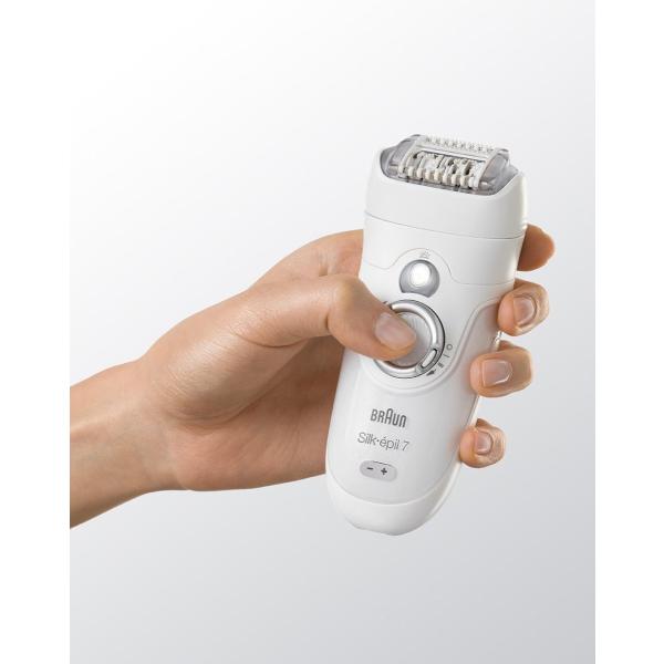 ブラウン 脱毛器 シルク・エピル7 水洗い/お風呂利用可 SE7561 ...
