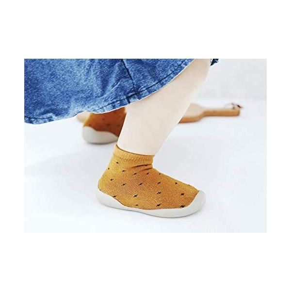 Citron ベビーシューズ ソックスシューズ ファーストシューズ ソックス 赤ちゃん ベビー 出産祝い 靴下 靴 滑り止め プレゼント Thpnu Epnu Ee