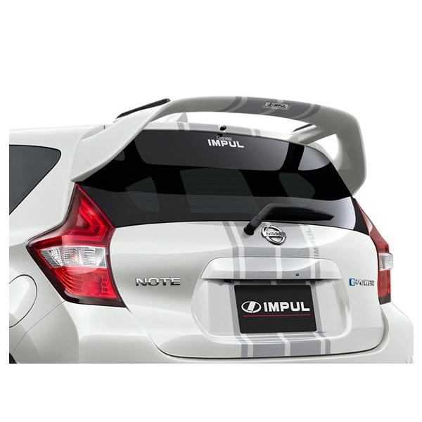 日産ノート用！インパルリアウイング＋リアバンパーセット 日産ノート用！インパルリアウイング＋リアバンパーセット IMPUL