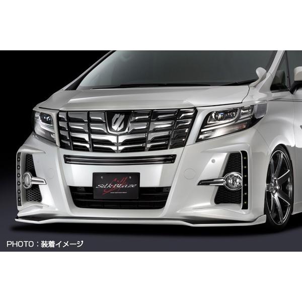 シルクブレイズ 30系 アルファード 前期用 アイライン ガーニッシュ