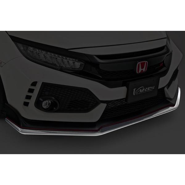 VARIS フロントリップ エクステンション シビックタイプR FL5 シビック 【M's】 HONDA タイプR FL5 前期 (2022y-) VARIS