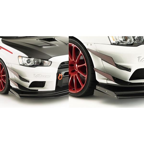 VARIS �o���X �O�H LANCER EVOLUTION X CZ4A WIDE BODY Ver.1 �n�C�p�[�J�i�[�h �_�u�� ���C�h�{�f�B�p �J�[�{��[�^��: VAMI-173 ]