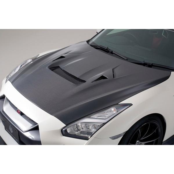 VARIS バリス 日産 R35 GT-R '17Ver. クーリングボンネット