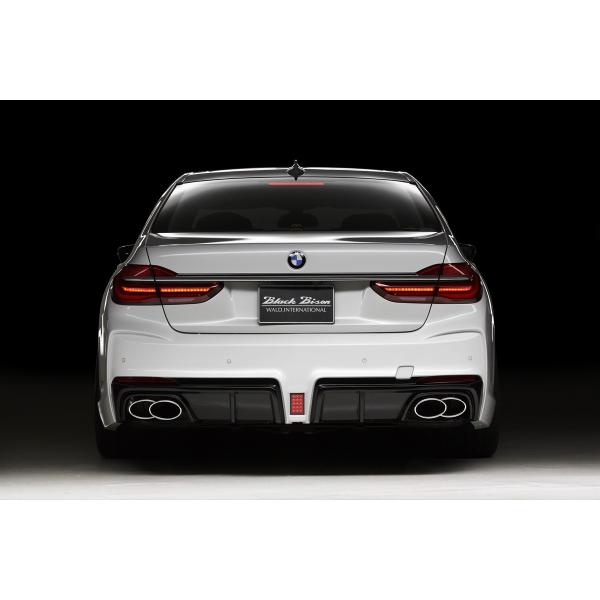 WALD @h [ BLACK BISON EDITION ] BMW 7V[Y G12 }t[ (TWIN240x2) I[XeX 740p