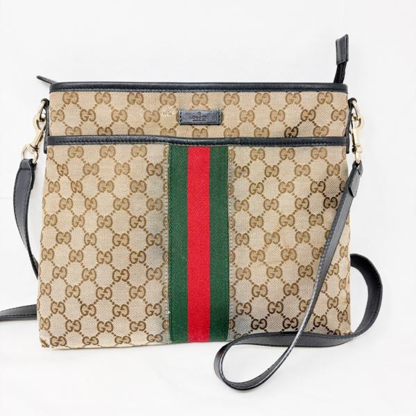 GUCCI（グッチ） GGキャンバス ショルダーバッグ 388926 ユニセックス