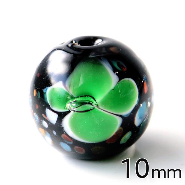 とんぼ玉 ビーズ 粒売り 1粒 10mm 緑色 グリーン 2025 プレゼント お返し 爆買 父の日