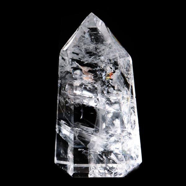 GOLD STONE レムリアンシード 水晶 六角柱 ポイント 全面研磨 磨き