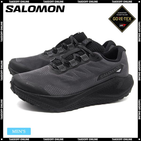 サロモン ランニング メンズ エアロ ブリーズ3 グラバル ゴアテックス SALOMON AERO BLAZE 3 GRVL GORE-TEX BLACK/ASPHALT/BLACK L47976600