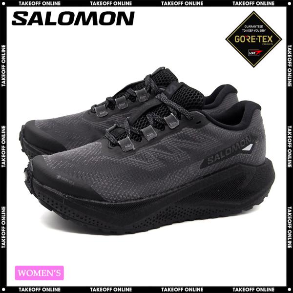 サロモン レディース ランニング エアロ ブリーズ3 グラバル ゴアテックス W SALOMON AERO BLAZE 3 GRVL GORE-TEX W BLACK/ASPHALT/BLACK L47976700