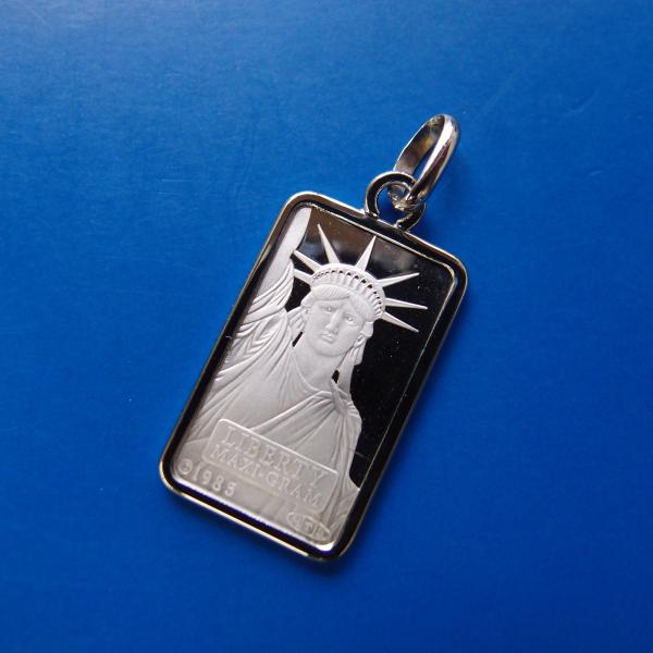 【専用】自由の女神プラチナペンダントトップ５g 【ゆっち～☆プロフィール要確認】 専用】自由の女神プラチナペンダントトップ5g 【ゆっち